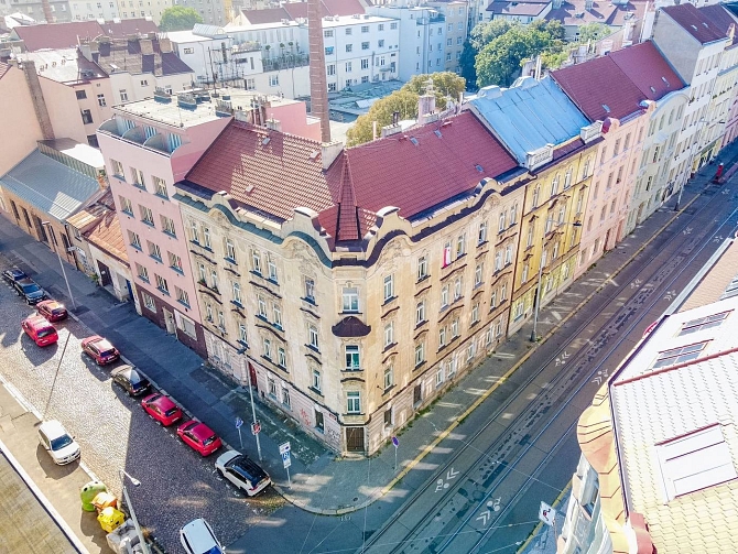 Prodej prostor půdní prostor 300 m², Ctiradova, Praha-Nusle