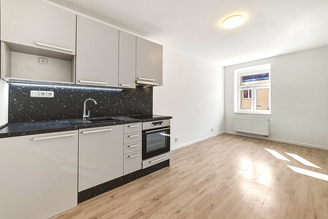 Prodej bytu 2+kk 50 m², V zahradách, Praha-Libeň