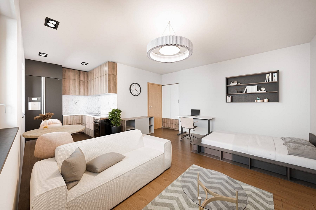 Prodej bytu 1+1 36 m², Na Hrádku, Pardubice-Zelené Předměstí
