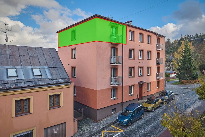 Prodej bytu 2+1 60 m², Na Kopečku, Trutnov-Horní Předměstí