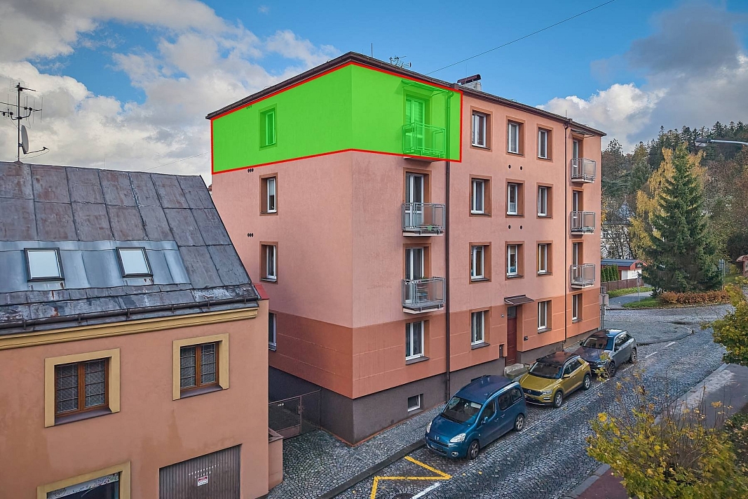 Prodej bytu 2+1 60 m², Na Kopečku, Trutnov-Horní Předměstí