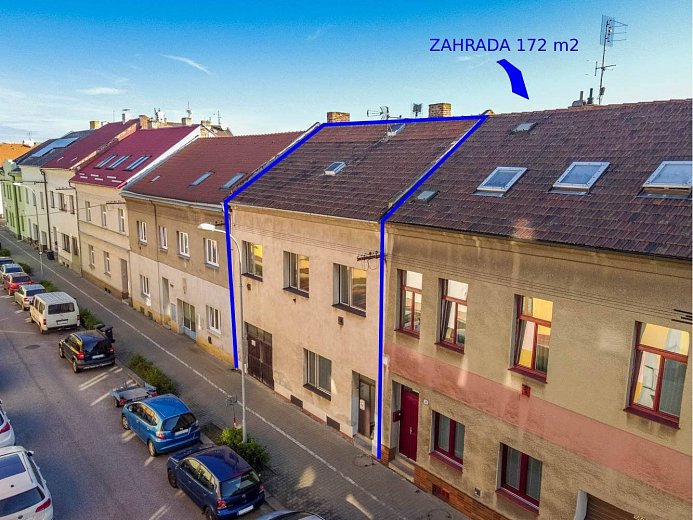 Prodej domu rodinný 264 m² pozemek 351 m², Češkova, Pardubice-Zelené Předměstí
