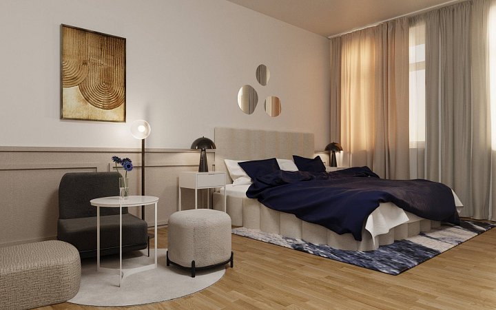 Prodej bytu 2+kk 49 m², Velehradská, Praha-Vinohrady
