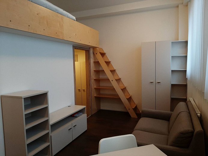Pronájem bytu 1+kk 25 m², Geologická, Praha-Hlubočepy