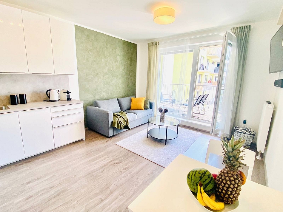 Pronájem bytu 1+kk 29 m², Na Spravedlnosti, Pardubice-Zelené Předměstí