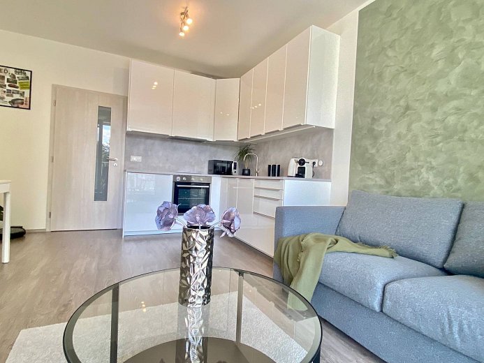 Pronájem bytu 1+kk 29 m², Na Spravedlnosti, Pardubice-Zelené Předměstí