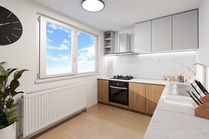Prodej bytu 3+1 80 m², Dobevská, Praha-Kamýk