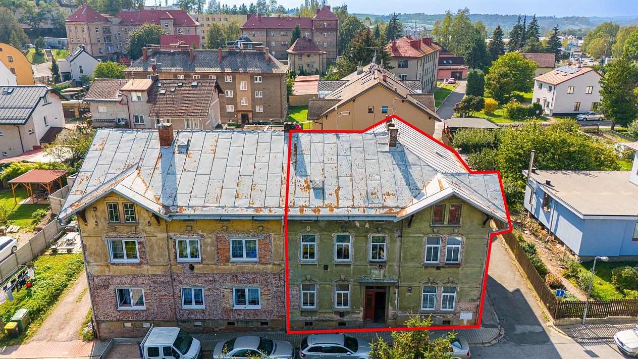 Prodej komerčních prostor činžovní dům 234 m², V Domcích, Trutnov-Horní Předměstí