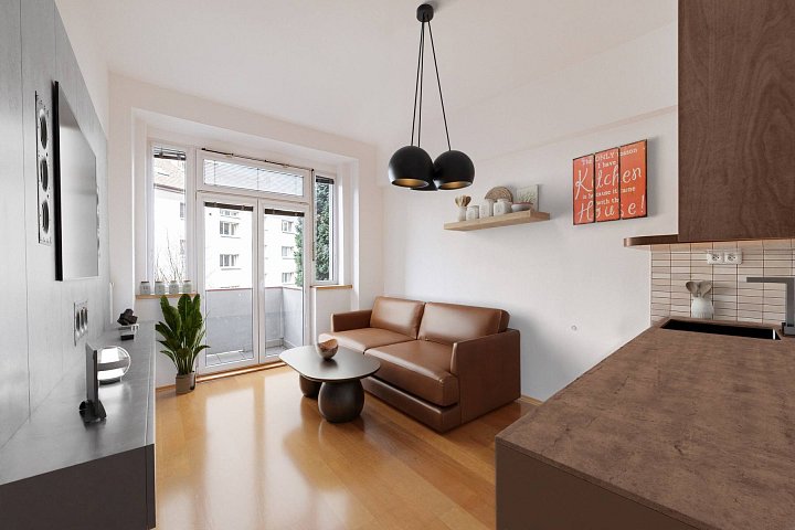 Pronájem bytu 2+kk 55 m², Koulova, Praha-Dejvice
