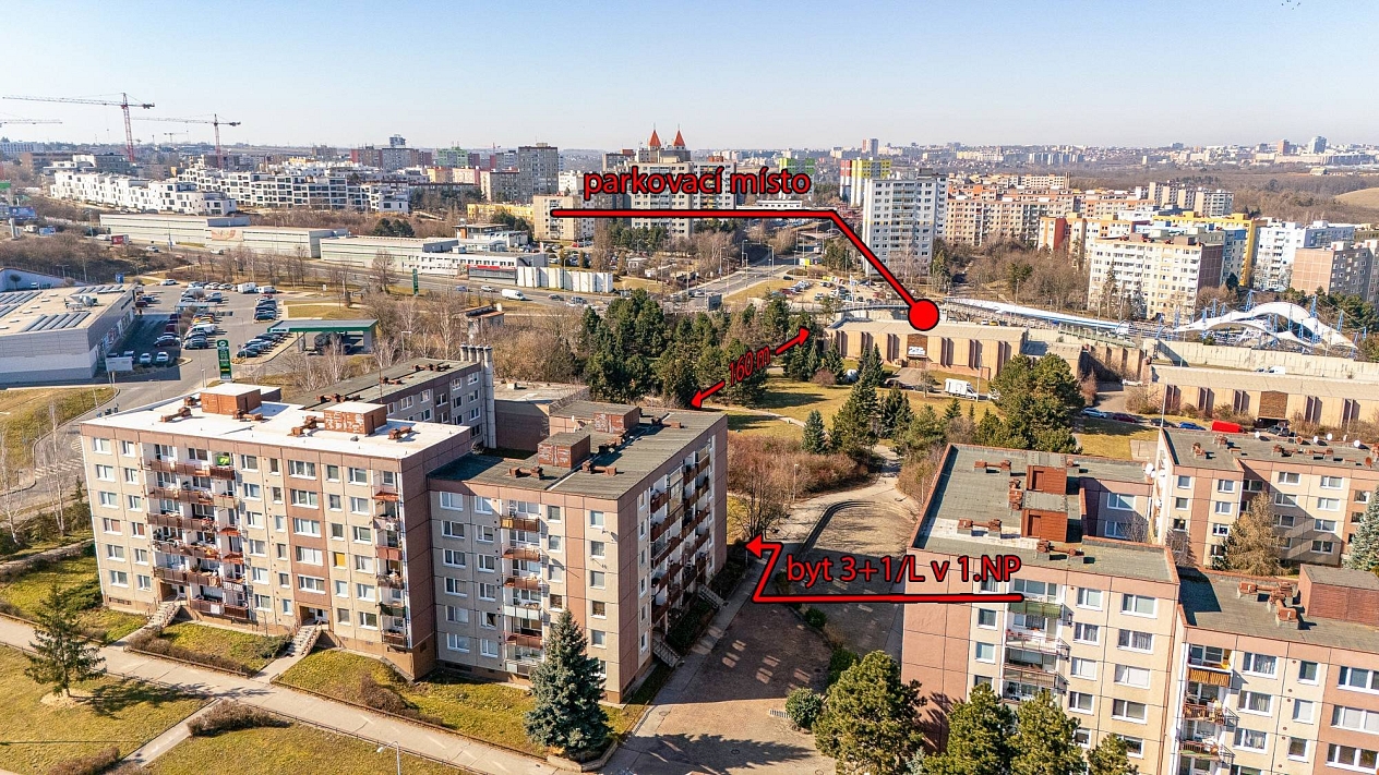 Prodej bytu 3+1 76 m², Geologická, Praha-Hlubočepy