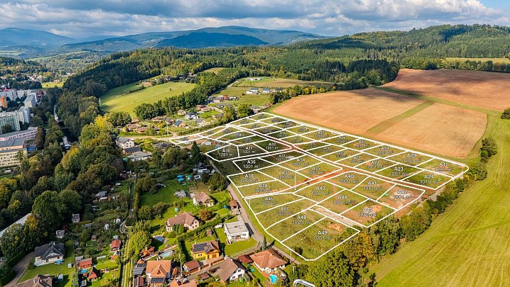 Prodej pozemku bydlení pozemek 1001 m², Všestary